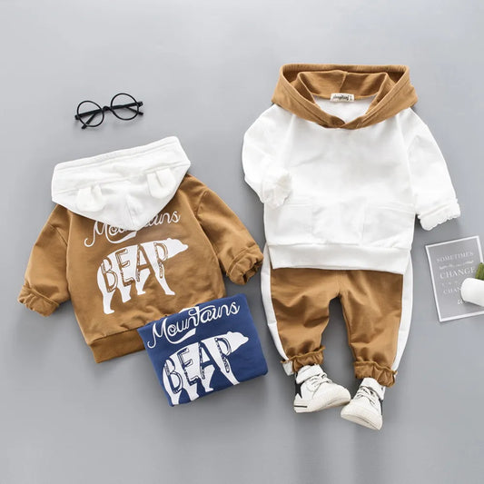 Newborn Baby Boys' 2-Piece Spring Autumn Outfit