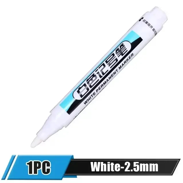 Stylo de peinture permanent blanc 