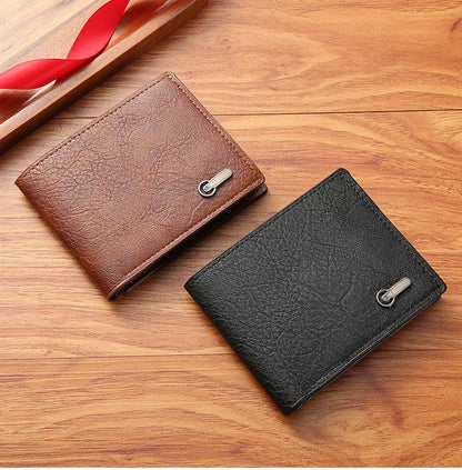 Black PU Leather Business Wallet