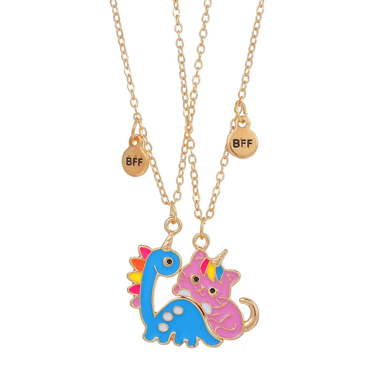 Cute Mini Sushi Friendship Necklaces for Kids