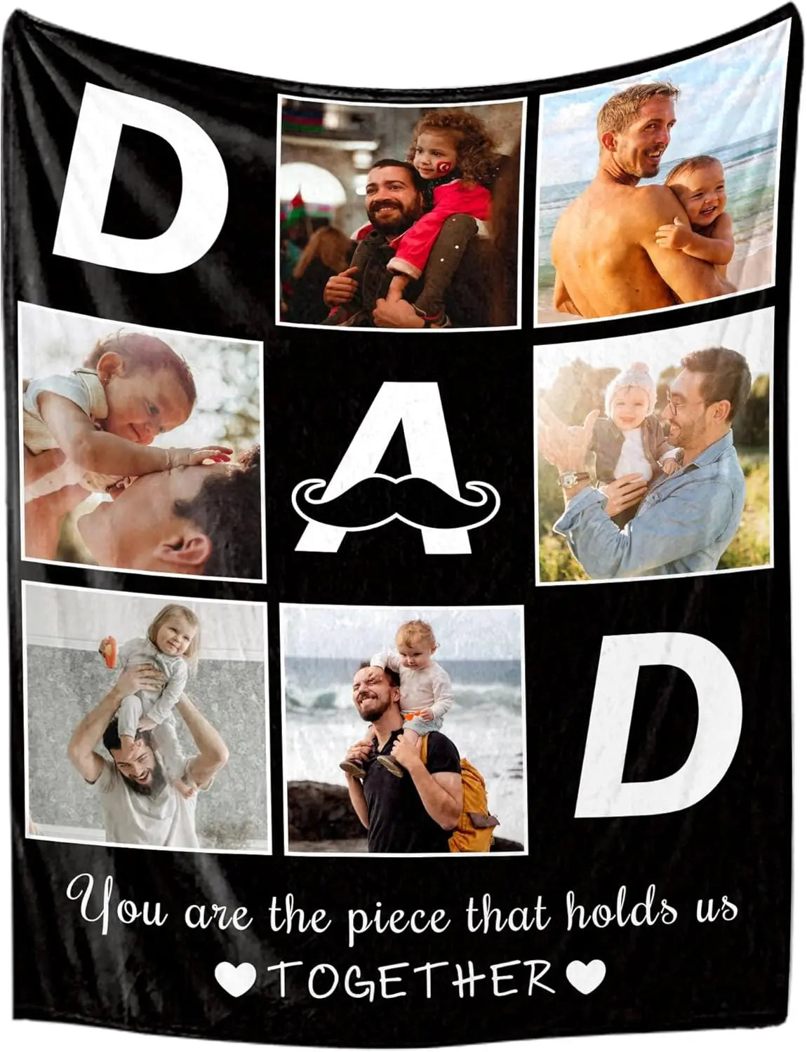 Couverture photo personnalisée Couvertures de couple personnalisées