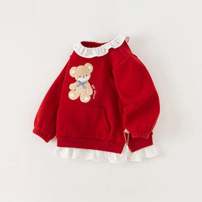 Girls' Winter Sweet Pullover