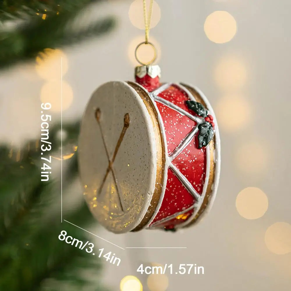 Guirlande pendentif décor d'arbre de noël festif, sac cadeau et sac cadeau