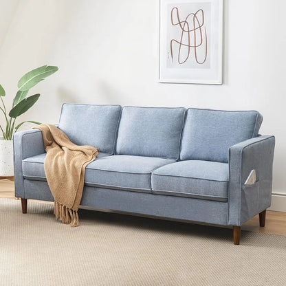 Grey Sofa with Armrest