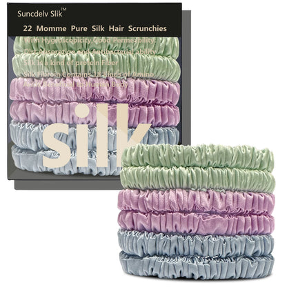 Anti-Slip Hair Bands Hair Ties Silk Scrunchies