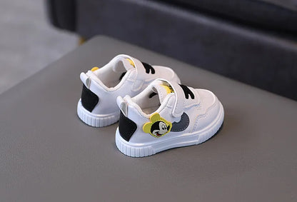 Chaussures décontractées blanches pour bébé garçon fille