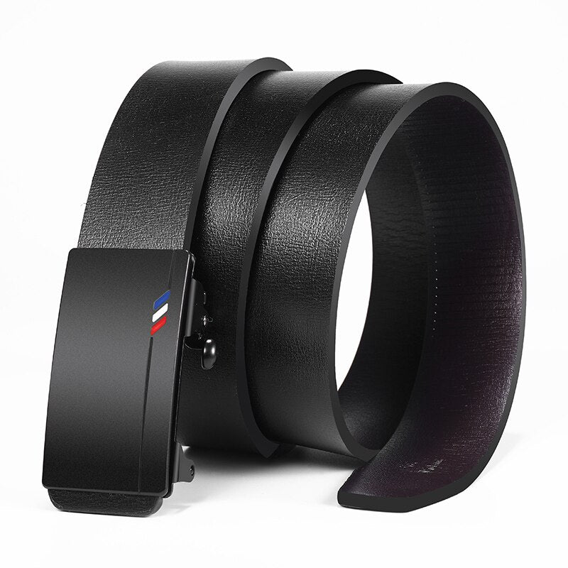 Fashion Men's Belt - High Quality Automatic Buckle