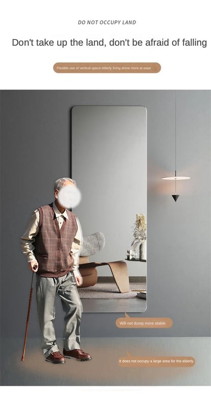 Soft Mirror Wall Sticker - Full body Household Fitting Mirror