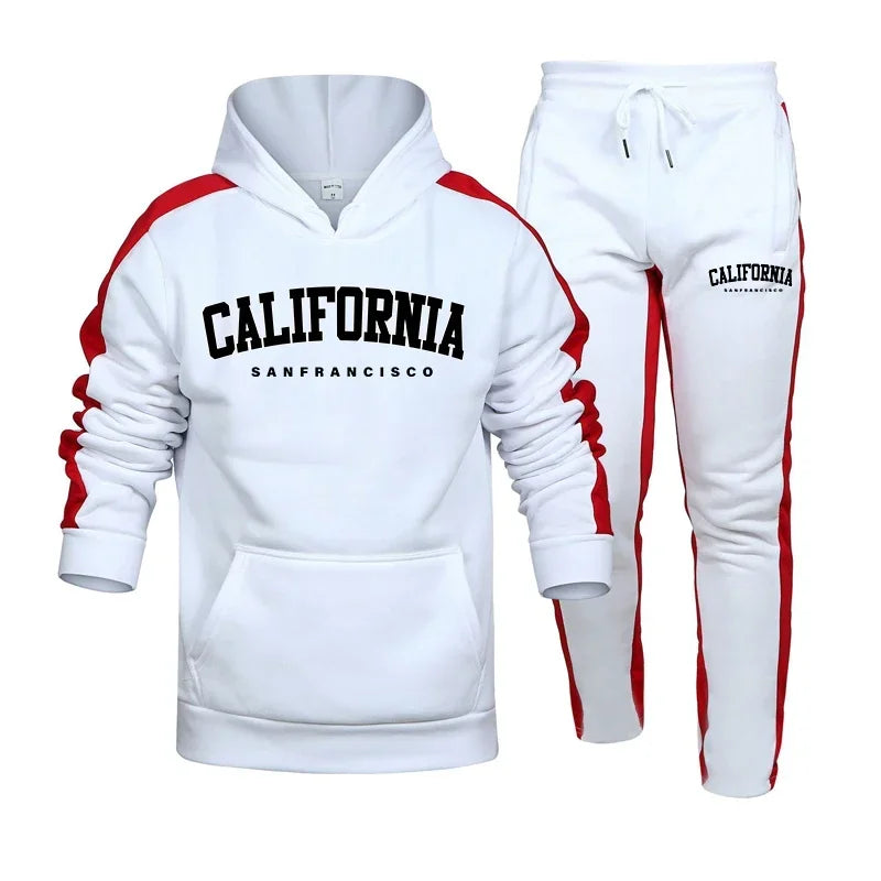 Dünnes Outdoor-Fleece-Kapuzenpullover für Herren