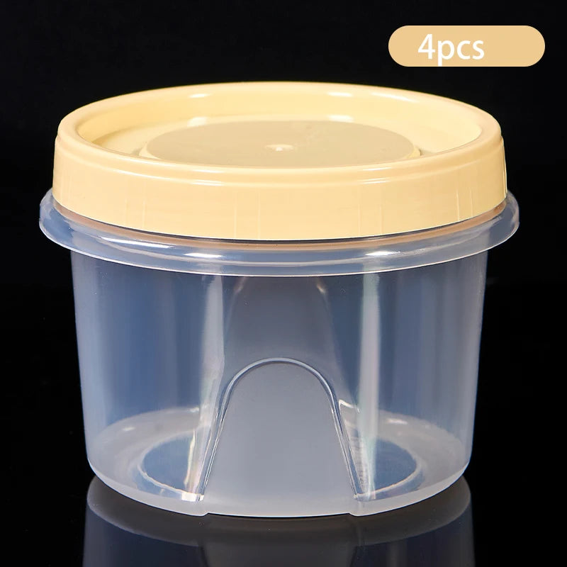 4-Piece 500ml Food Storage Containers