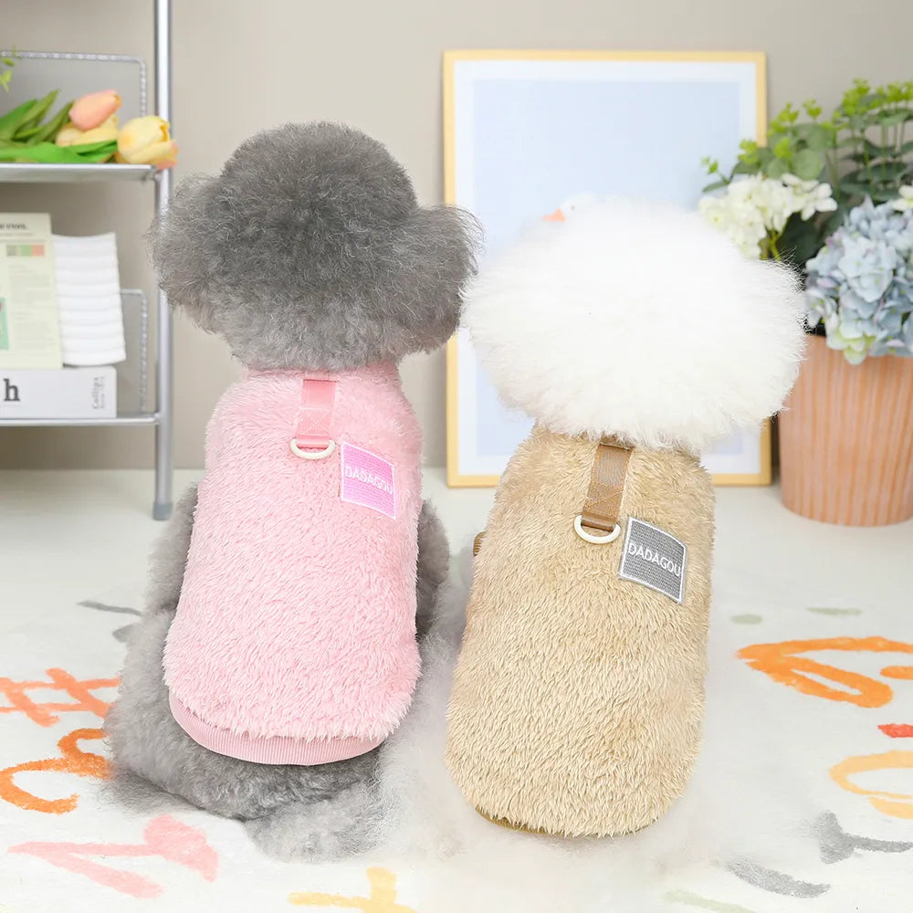Warm and Cute Dog Vest Sweater