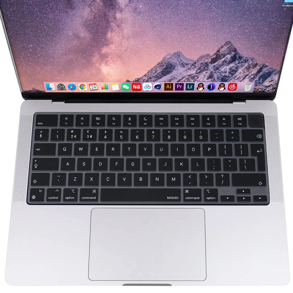 Kompatible Tastaturabdeckung – MacBook Air M2 und MacBook Pro M1