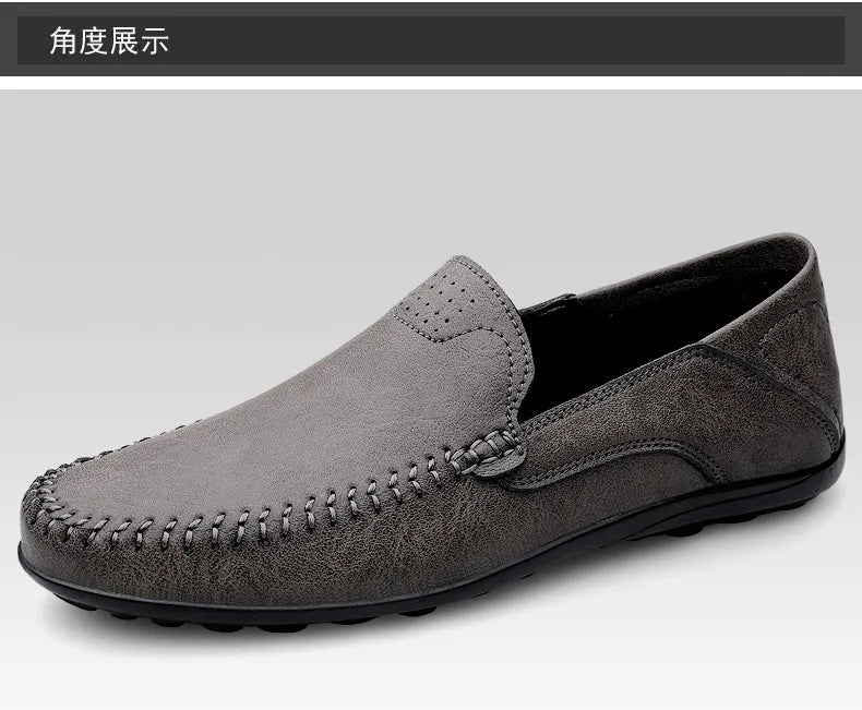 Men Handmade  Breathable Loafers