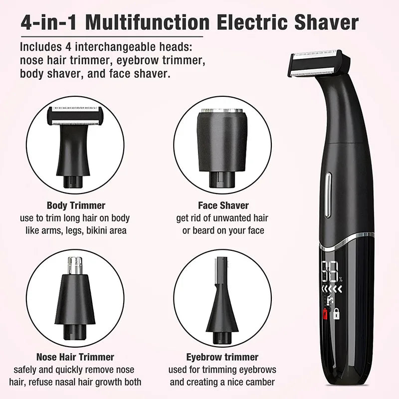 Precision Shaver for Intimate Areas - Men's Grooming Tool