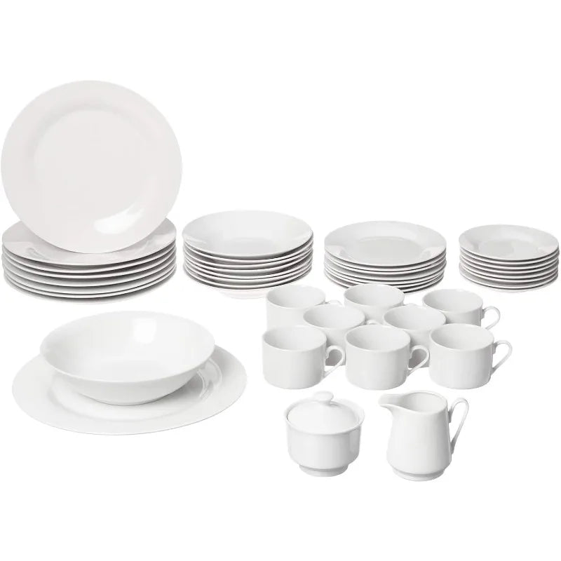 Nova Square 45-Piece Dinnerware Ensemble