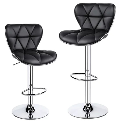 2pcs Leather Bar Stool