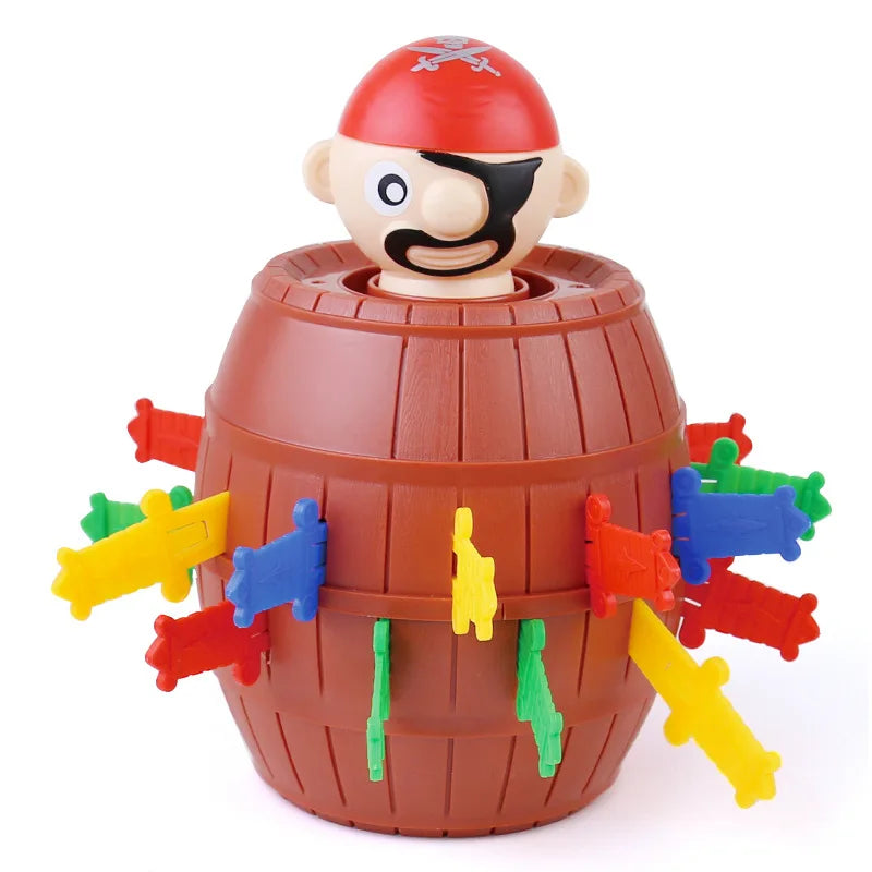 Jumping Pirate Barrel Game - Funny Family Toy