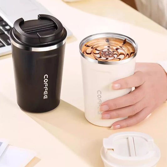 510ml Stainless Steel Thermos Cup – Leakproof Double Wall Insulated Tumbler Travel Bottle