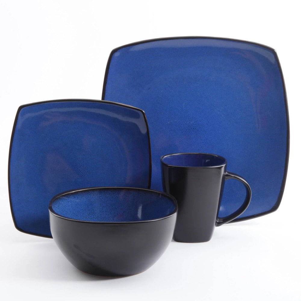 Soho Lounge 16-Piece Stoneware Dinnerware Set