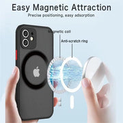 Magnetic Magsafe Matte Case for iPhone 15 13 14 12 11 Pro Max