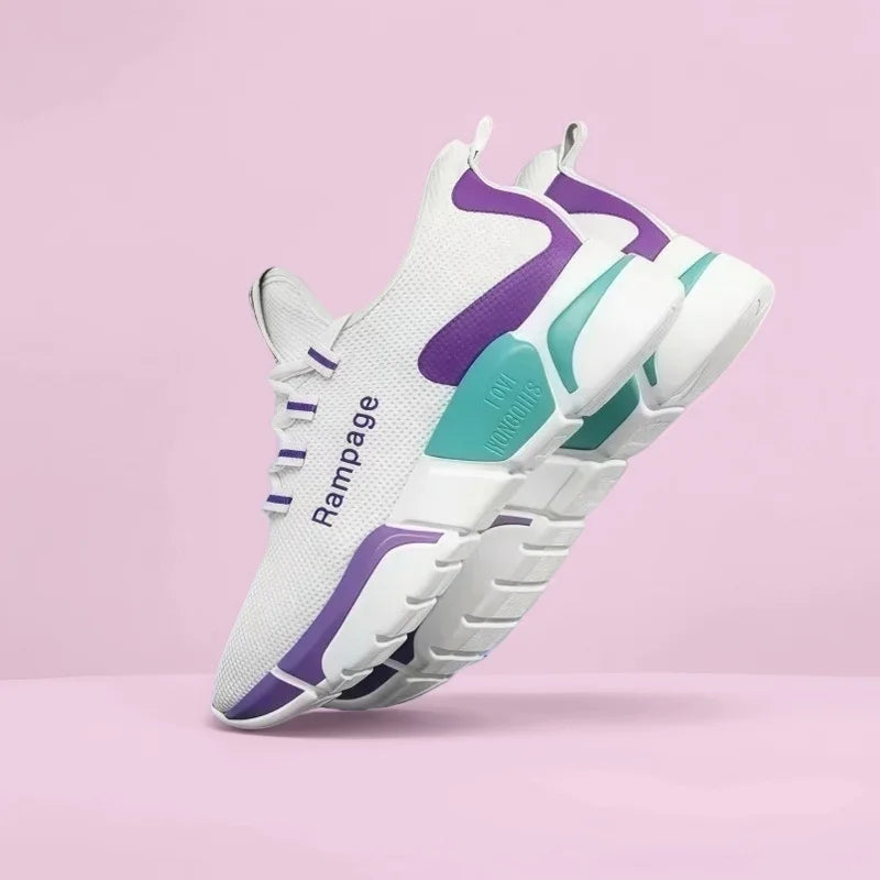 Chaussures à lacets légères et confortables pour femmes - Printemps et automne