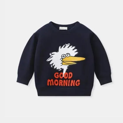 Frühling Herbst Neue Baby Lose Sweatshirt Jungen Mädchen