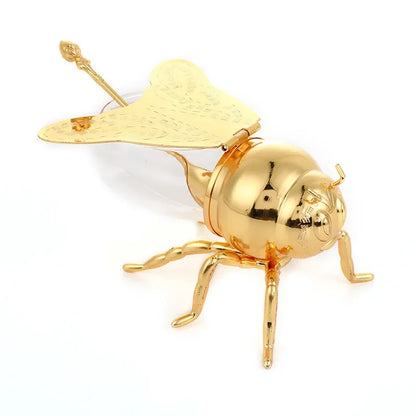 Elegant Bee Sculpted Sugar Bowl