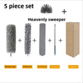 Pole + microfiber head (gray) + chenille head + gap brush head + ceiling scanning paper box