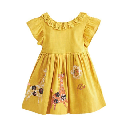 Robe d'été lapin mignon 2-7 ans