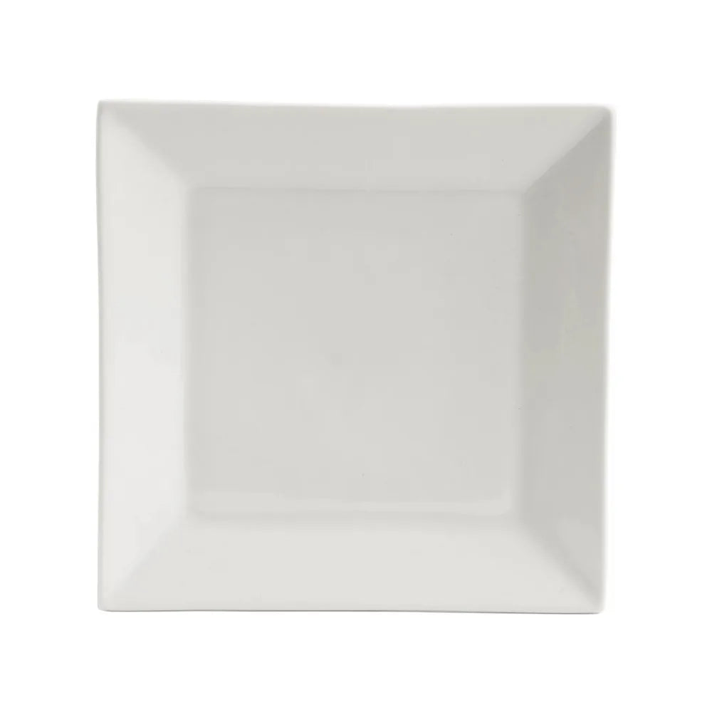 White Square Dinnerware Set - 12 Pieces