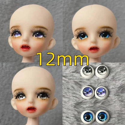 Poupée BJD 30 cm 1/6, ensemble complet avec 3 paires d'yeux – Jouet tendance et mignon pour filles