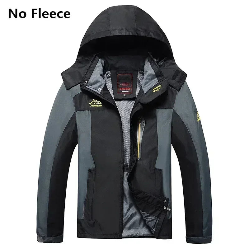 Parka à capuche épaisse et imperméable pour homme – Veste militaire polaire grande taille 9XL