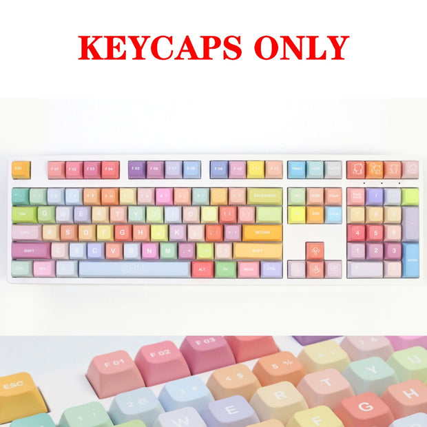 Cute 133-Key Gummy Bears PBT Keycap Set
