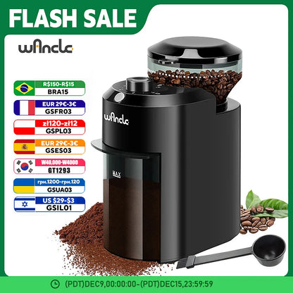 Electric Conical Burr Coffee Grinder