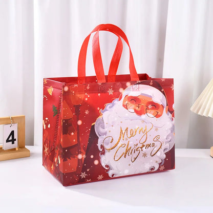 Kraft Christmas Gift Bags for Festive Packaging