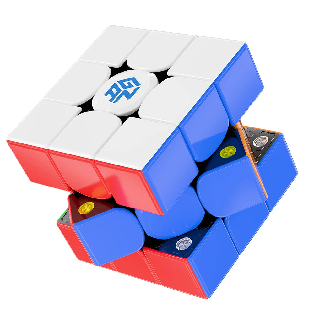356M 3x3 Magnetic Speed Cube - Sticker less Professional Fidget Toy and Puzzle