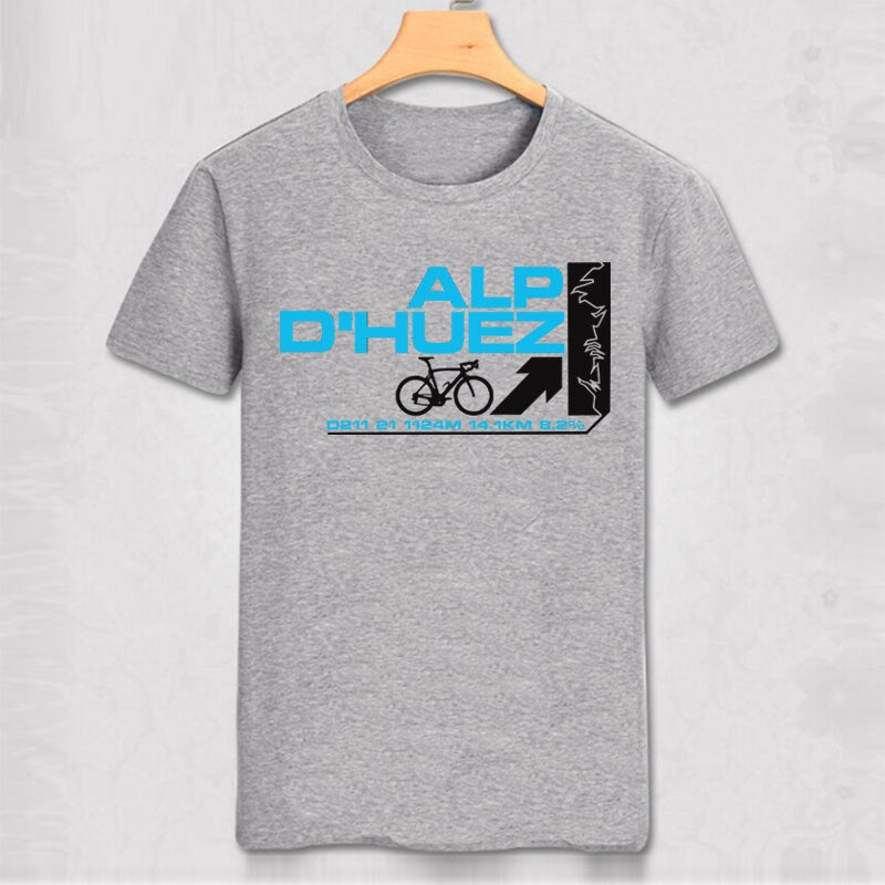 Alpe d'Huez Radsport-T-Shirt – Fahren Sie mit Stil