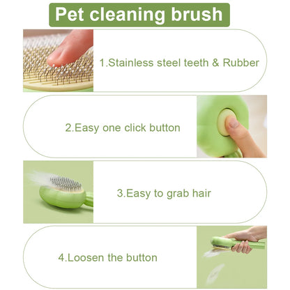 Pet Hair Removal Grooming Comb