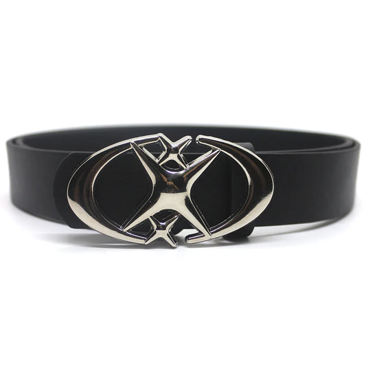 Punk Cross Star Buckle Belt