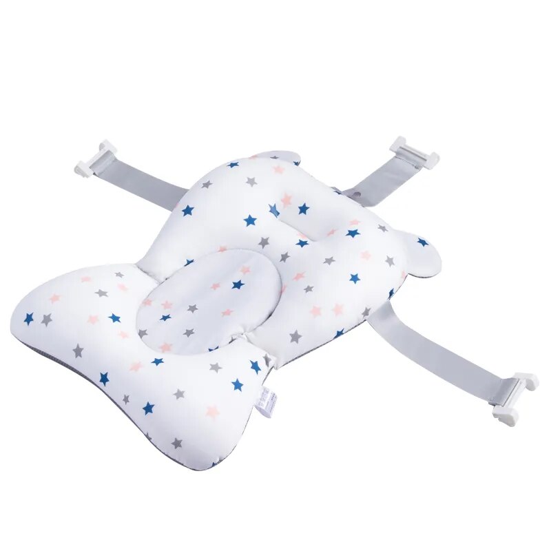 Newborn Bath Support Seat Mat with Floating