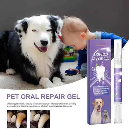 Pet Dental Gel - Fresh Breath & Stain Remover