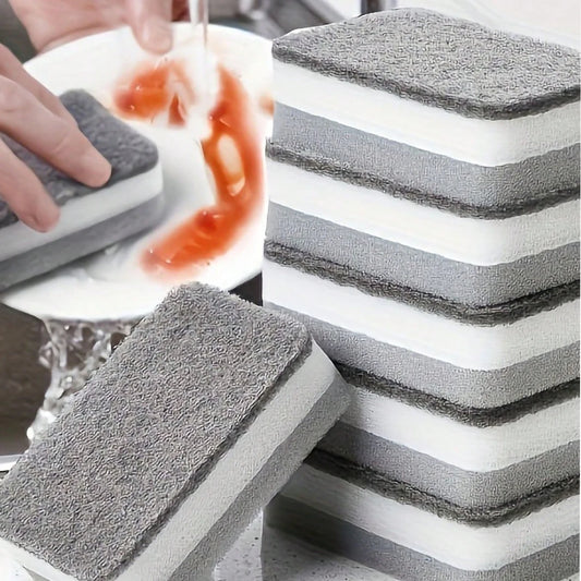 Double-Sided Dishwashing Sponges