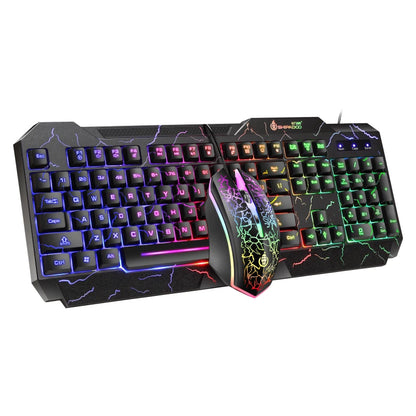 Gaming-Tastatur- und -Maus-Set