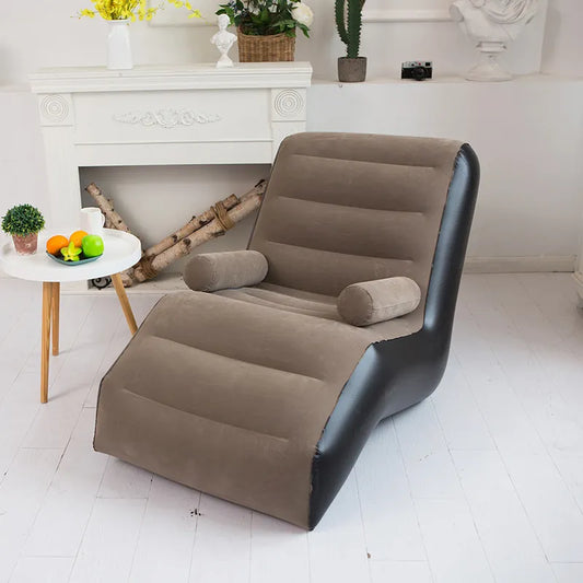 Aufblasbares Lounge-Sofa in S-Form