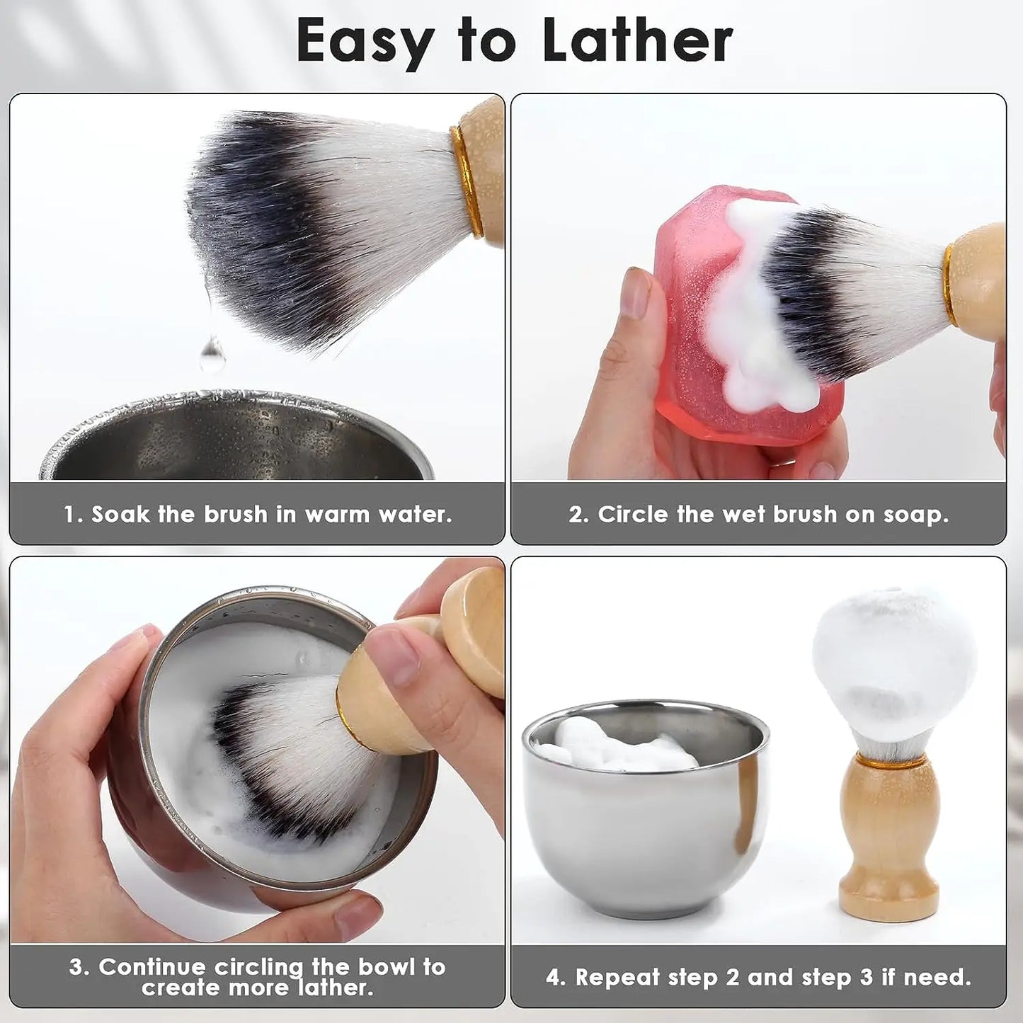 shaving brush, mens shaving, shaving brush and bowl, shaving set, mens shaving set, mens razor, shaving kit, men shaving kit