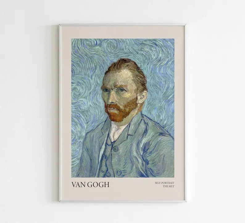 Notizblock mit Gemälden von Monet und Van Gogh – nicht klebender Notizaufkleber