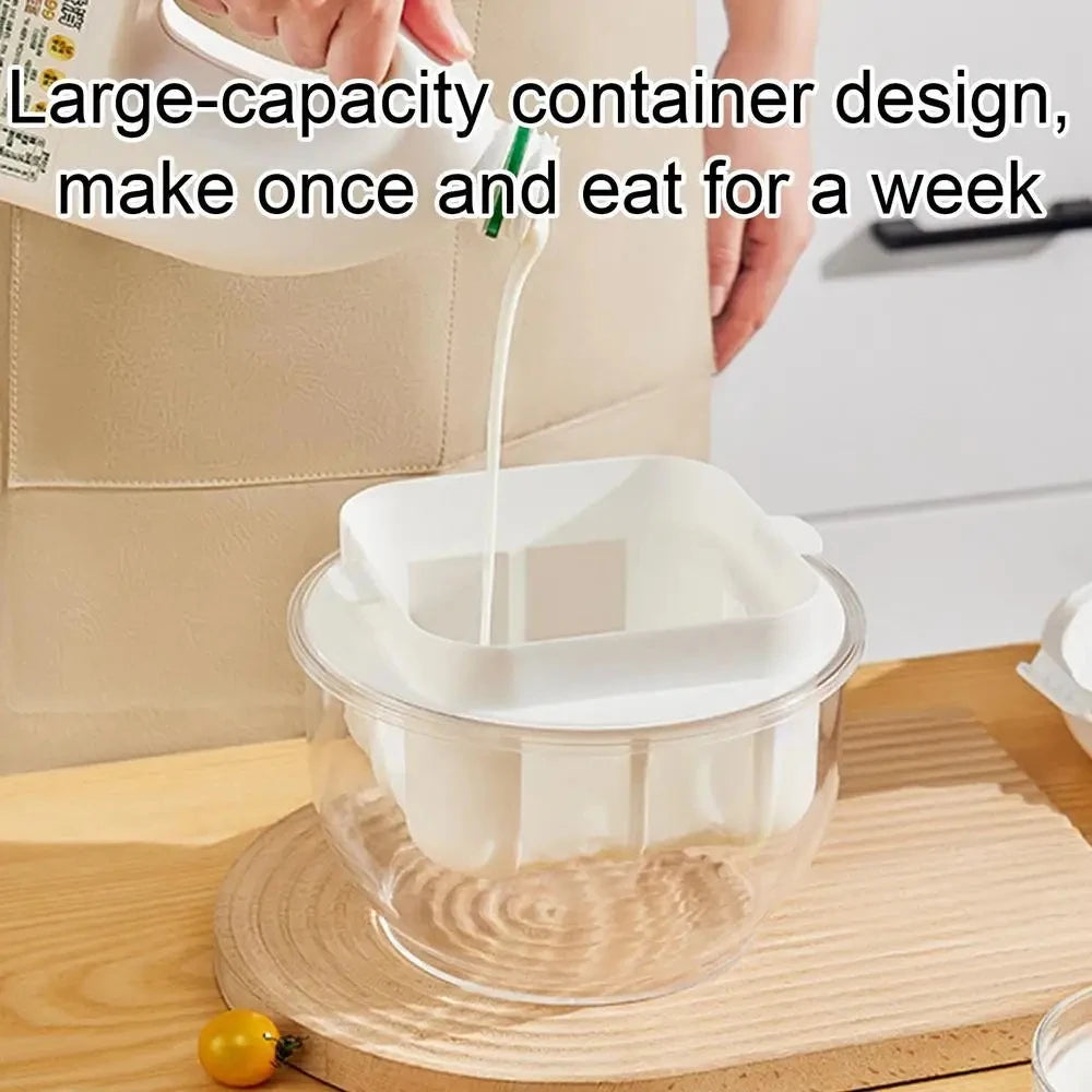 Self-Made Yogurt and Cheese Filter Strainer