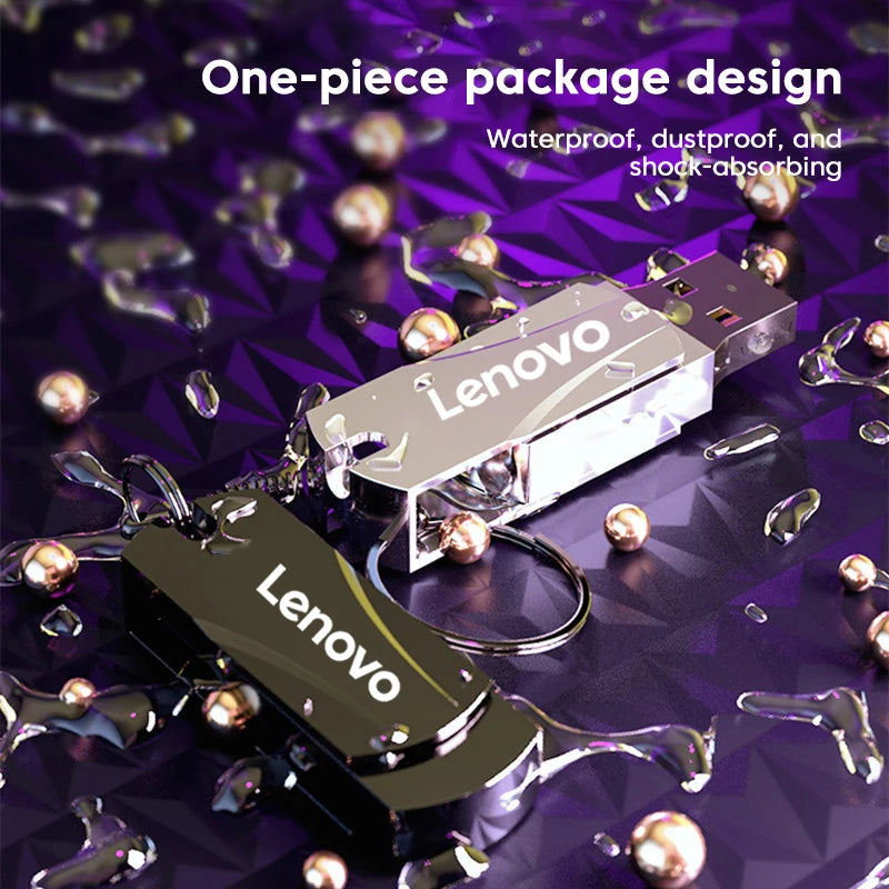 Mini clé USB en métal Lenovo - 128 Go à 2 To
