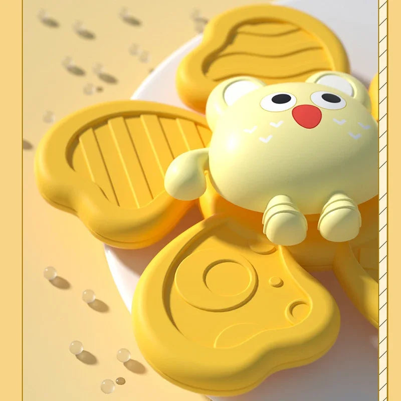 Cartoon Saugnapf Rasseln Baby Badespielzeug