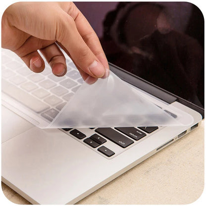 Wasserdichte Laptop-Tastaturabdeckung aus Silikon – 12–17 Zoll Schutz